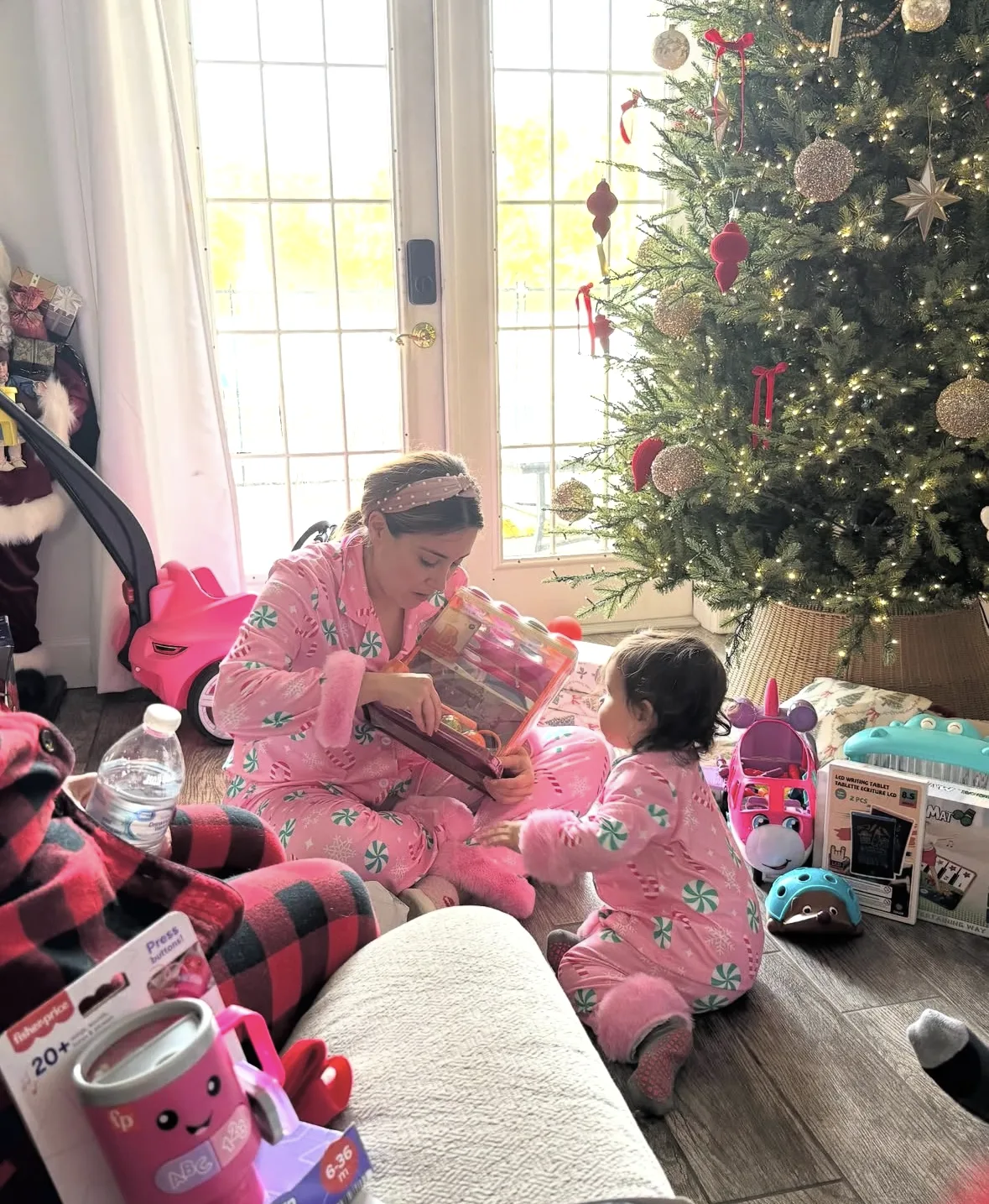Christmas morning with family